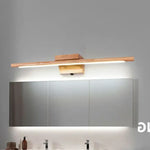 Applique Murale Nordique Design Épuré Bois Chêne Chambre