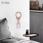 Applique Murale Nordique Élégante Design Scandinave Chambre