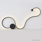 Applique Murale Nordique Élégante Minimaliste Sobre. Chambre