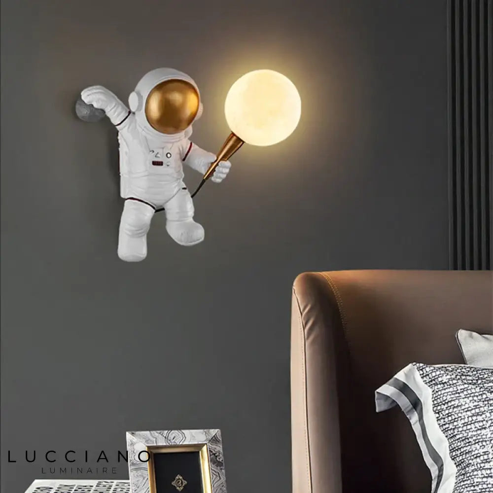 Applique Murale Nordique Luminaire Design Spatial Minimaliste Chambre