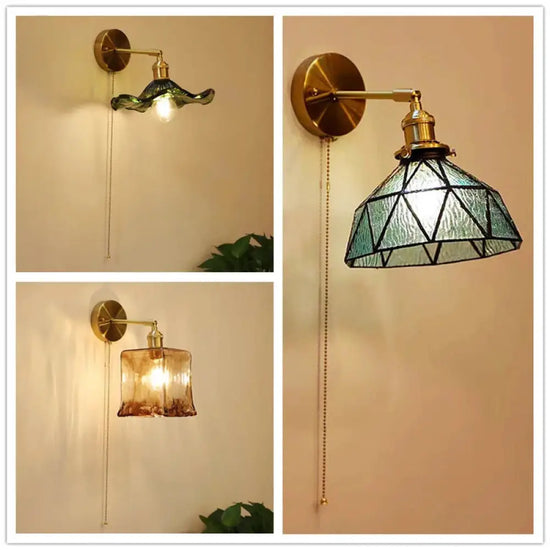 Applique Murale Nordique Minimaliste Design Industriel Chambre
