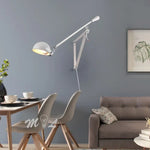Applique Murale Nordique Minimaliste Lumineux Rotatif Élégant Chambre