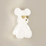 Applique Murale Ours Scandinave Minimaliste Design. Chambre