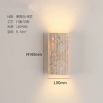 Applique Murale Pierre Rayée Élégante Design. Lampe / 220V Lumière Chaude | Style