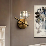Applique Murale Rétro Cristal Chic Élégant Lumineux Chambre