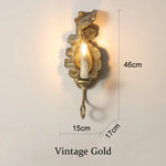 Applique Murale Rétro Industrielle Edison Vintage. Or Vintage Chambre