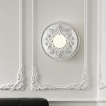 Applique Murale Ronde Design Élégante Contemporaine. Chambre