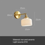 Applique Murale Rotative Élégante Et Minimaliste A-Commutateur Rotatif Chambre