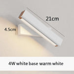 Applique Murale Rotative Nordique Élégante Et Moderne Blanc Blanc Chaud S Chambre