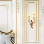 Applique Murale Royale Élégante Design Métal Ancien Chambre