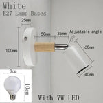 Applique Murale Vintage Déco Industrielle Rétro Led Blanche 7W / Lumière Chaude 7 W Applique Chambre
