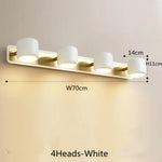 Appliques Murales Nordiques Élégantes Luminaires Modernes 4Têtes Blanc / Chine Chaud