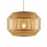 Cage Bambou Zen Suspension Design Luminaire Chambre