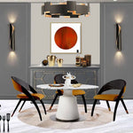 Design De Suspension Led Luxury En Métal Luminaire Chambre