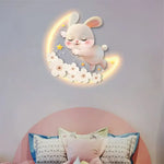Dessin Animé Fraise Lapin Décorative Chambre Lumineuse Douce Applique Murale