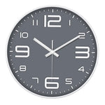 Horloge Murale Design Chiffres Colorés F Luminaire Doré