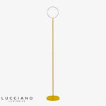 Lampadaire Led Doré Design Fin Luminaire Chambre