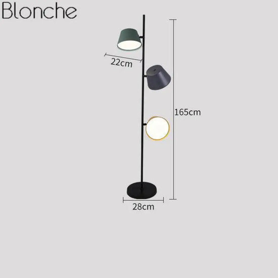 Lampadaire Led Moderne Coloré Design Luminaire Chambre
