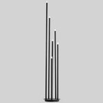 Lampadaire Led Moderne En Métal Noir Luminaire Chambre