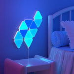 Lampe de chevet Murale Intelligente LED Triangulaire RGB