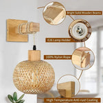 Lampe De Chevet Murale Japonaise En Bambou Chevet Mural