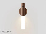 Lampe de chevet Murale Moderne Bois Bâton