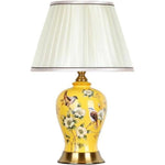 Lampe Led Céramique Fleurs Japonaise Luminaire Chambre