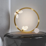 Lampe Led Design Doré Papillon Luminaire Chambre