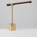 Lampe Led Design Dorée Et Bois Luminaire Chambre
