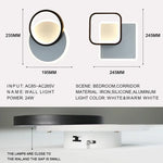 Lampe Led Élégante Design Minimaliste Scandinave Applique Murale Chambre
