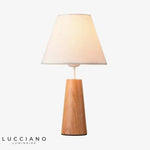 Lampe Led Moderne En Bois Blanc Luminaire Chambre