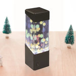 Lampe Led Multicolore En Forme De Méduse