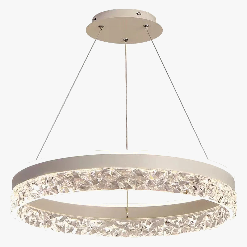 Enkel rund LED-loftslampe med fjernbetjening dekorativ