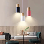 Lampe Led Suspendue Cylindrique Gemira Luminaire Chambre