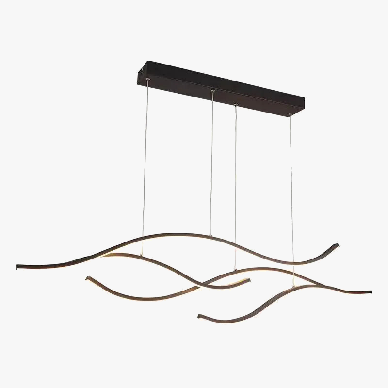 Elegant minimalistisk LED-lysekrone