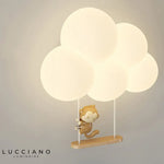 Lampe Singe Enfantine Douce Lumière Applique Murale Chambre