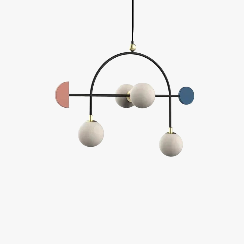 Designerglaslampe til indretning
