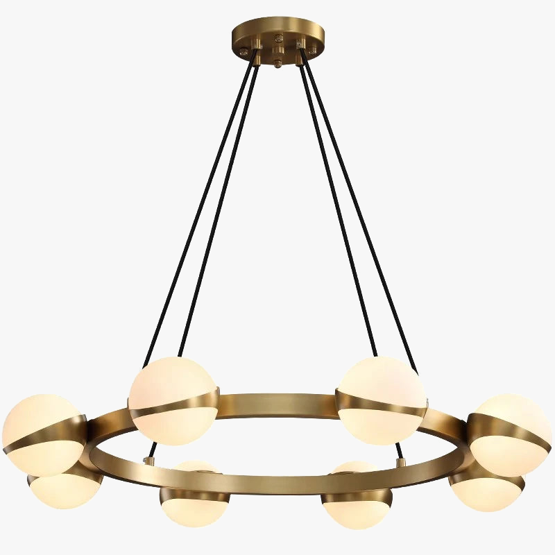 Moderne rundt design-LED-loftslampe