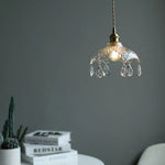 Louvre Vintage Verre Abat-Jour Suspension Luminaire Chambre