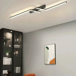 Luminaire Chambre Design Noir / 60Cm