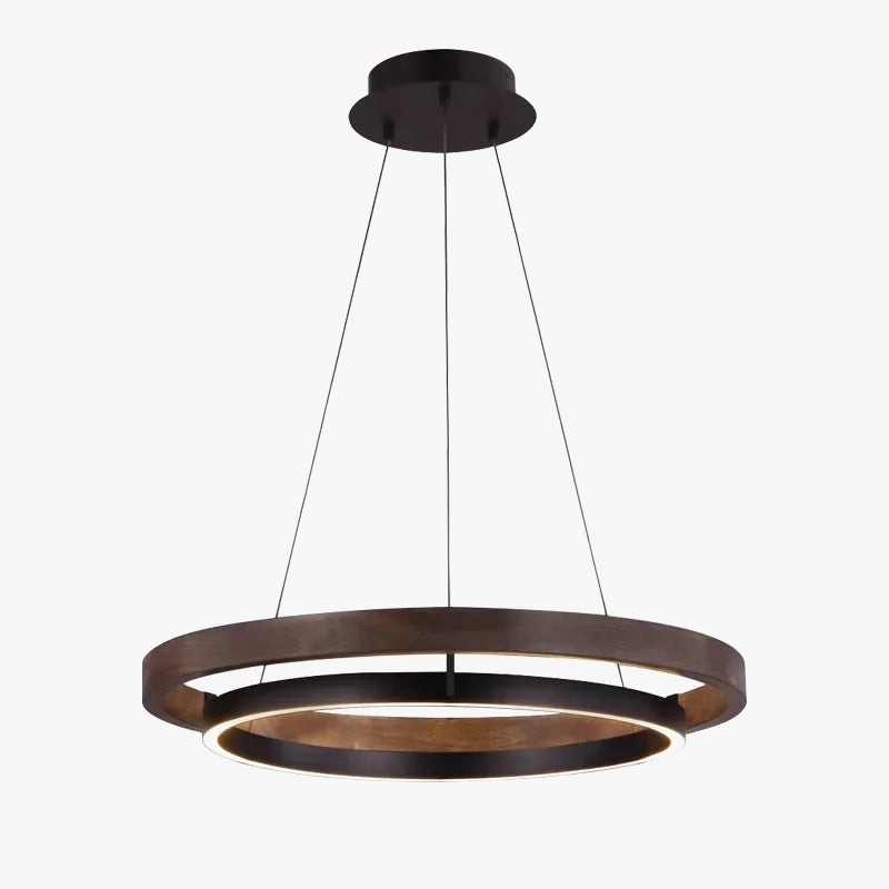 Elegant ringformet moderne lysekrone