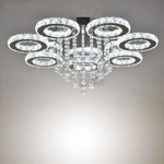 Lustre Cristal Led Luxe Luminaire Chambre