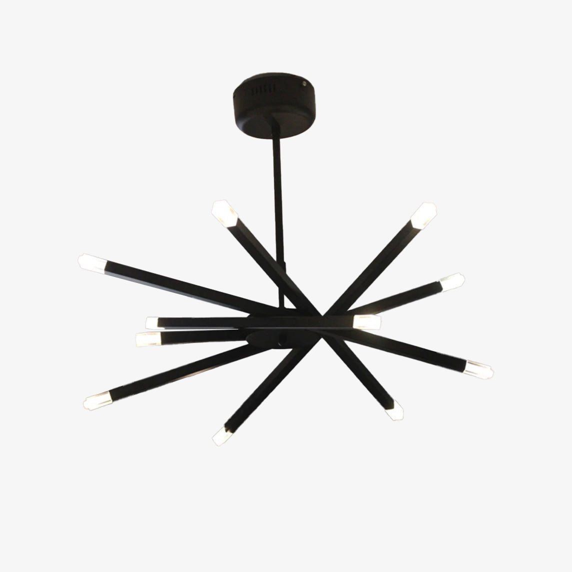 Elegant loftslampe i kromdesign