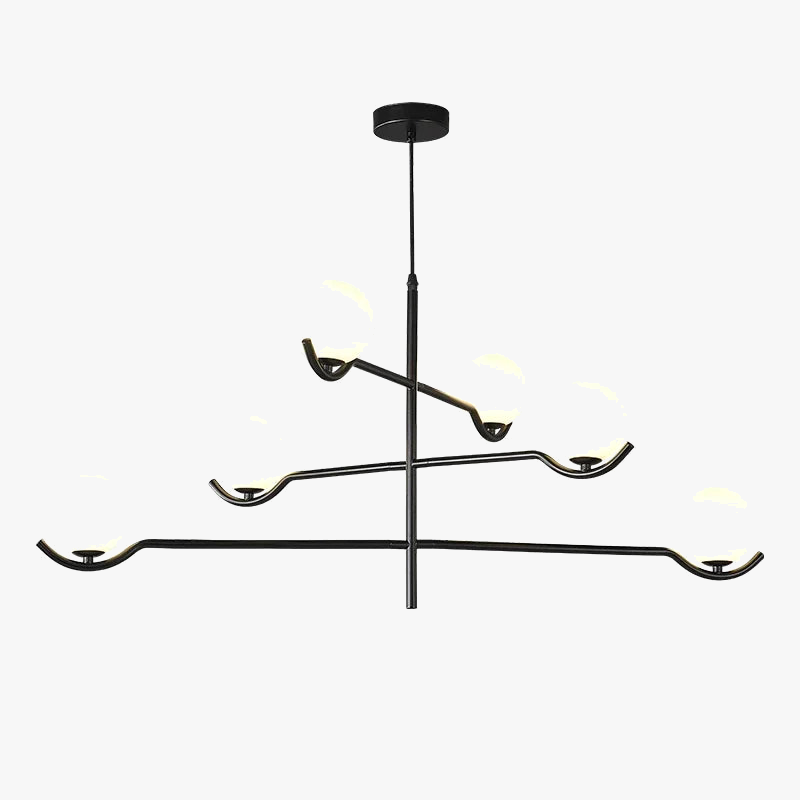 Pendel i moderne design af glas