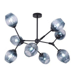 Lustre Design Led Métal Et Verre Luminaire Chambre