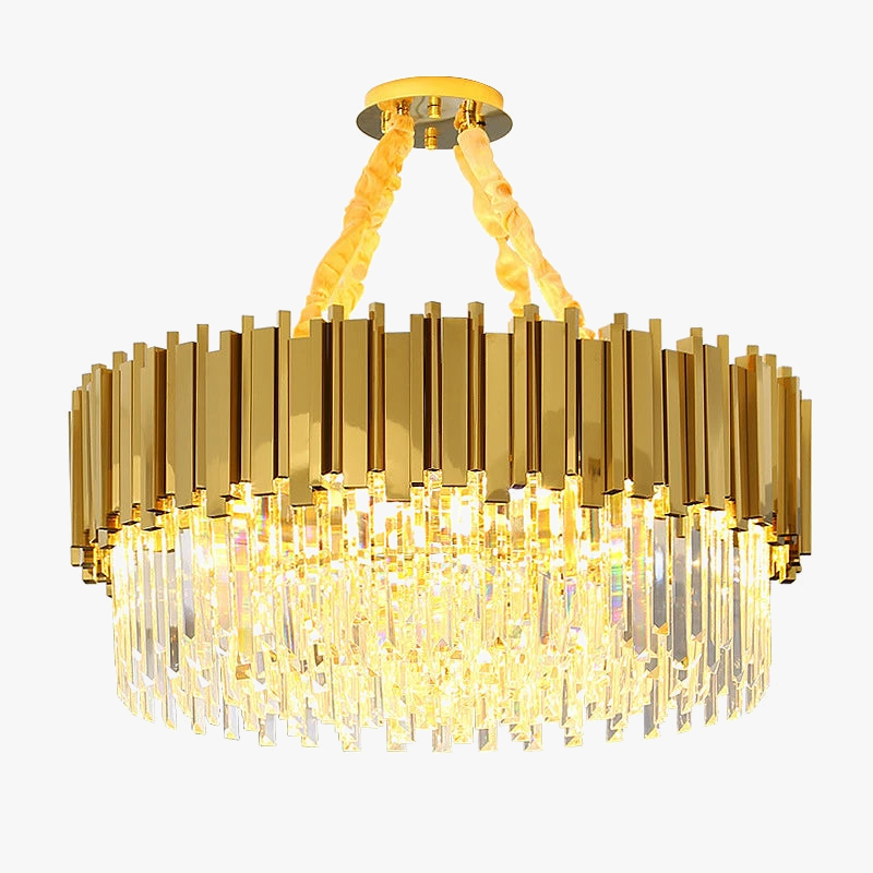 Elegant krystallysekrone.