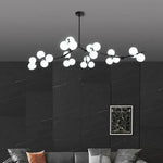 Lustre Led Moderne Branche Colorée Luminaire Chambre