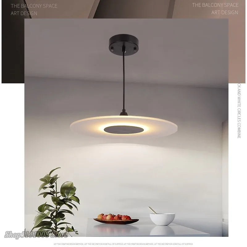 Moderne, minimalistisk, kreativ og romantisk LED-lysekrone