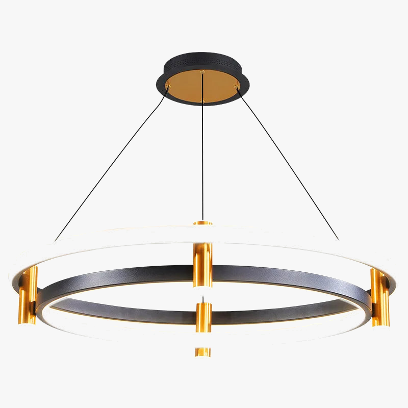 Moderne nordisk LED-lysekrone med elegant design