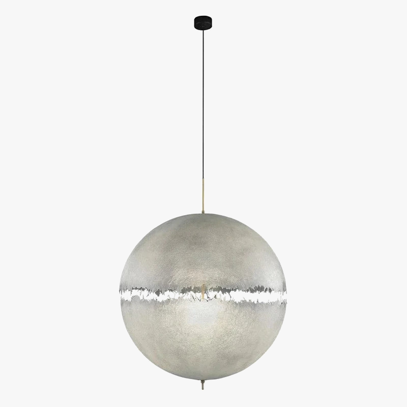Postkrisi italiensk design LED-månelampe i glasfiber